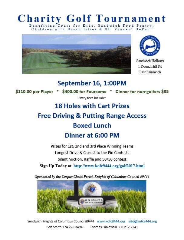 KOFC Council 9444 Charity Golf Tournament