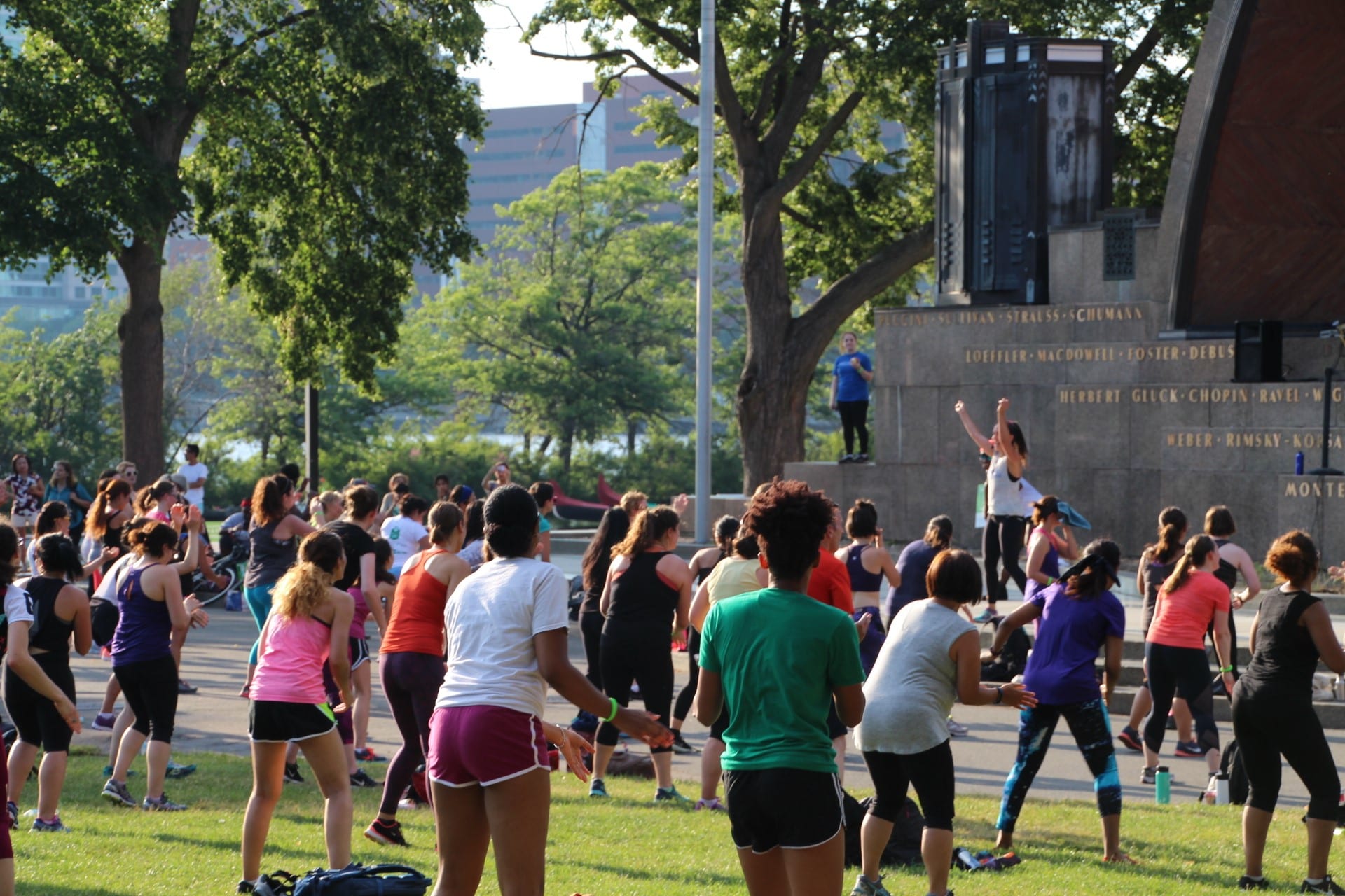 Free Zumba on the Esplanade