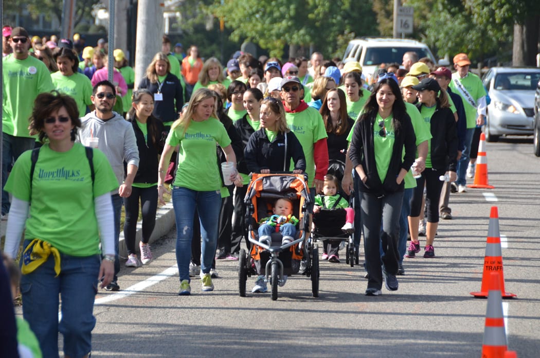 5th Annual HopeWalks at Newton-Wellesley Hospital