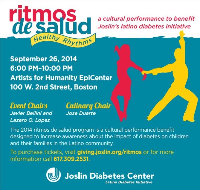 Ritmos De Salud – Latin Music, Dance and Cuisine Benefitting Joslin’s Latino Diabetes Initiative