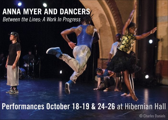 Between the Lines: A Work in Progress by Anna Myer and Dancers