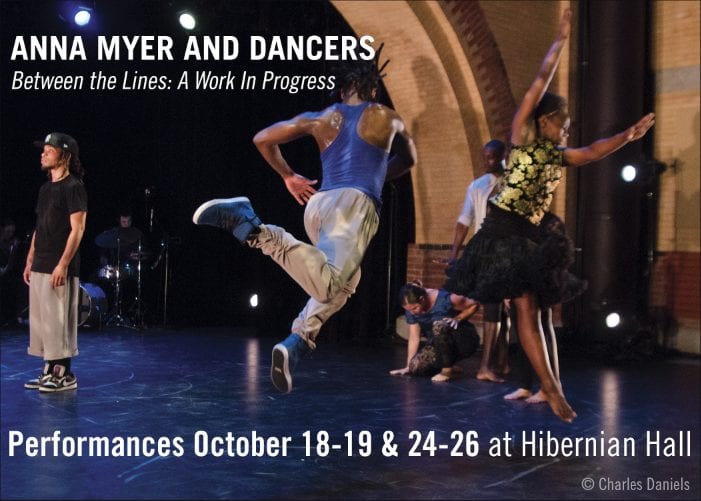 Between the Lines: A Work in Progress by Anna Myer and Dancers
