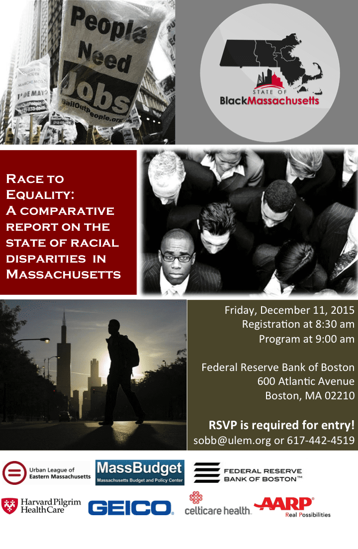 Race to Equality: A Comparative Report on the State of Racial Disparities in Massacusetts