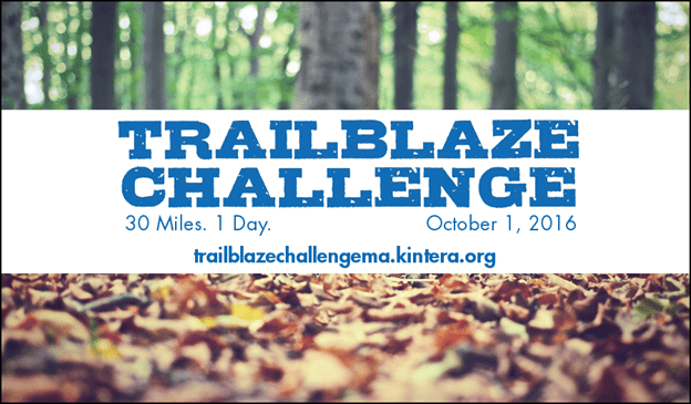 Make-A-Wish® Massachusetts and Rhode Island Presents The 2016 Trailblaze Challenge®, October 1