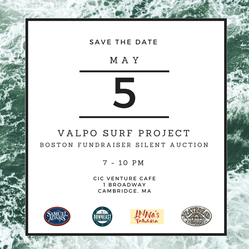 Valpo Surf Project's Annual Boston Silent Auction Fundraiser