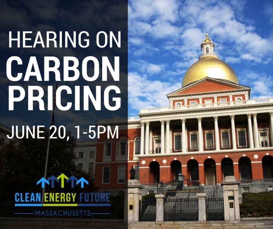 Carbon Pricing Hearing