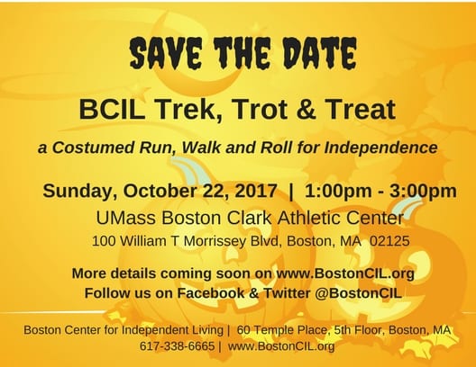 BCIL Trek, Trot & Treat - a Costumed Run, Walk and Roll for Independence