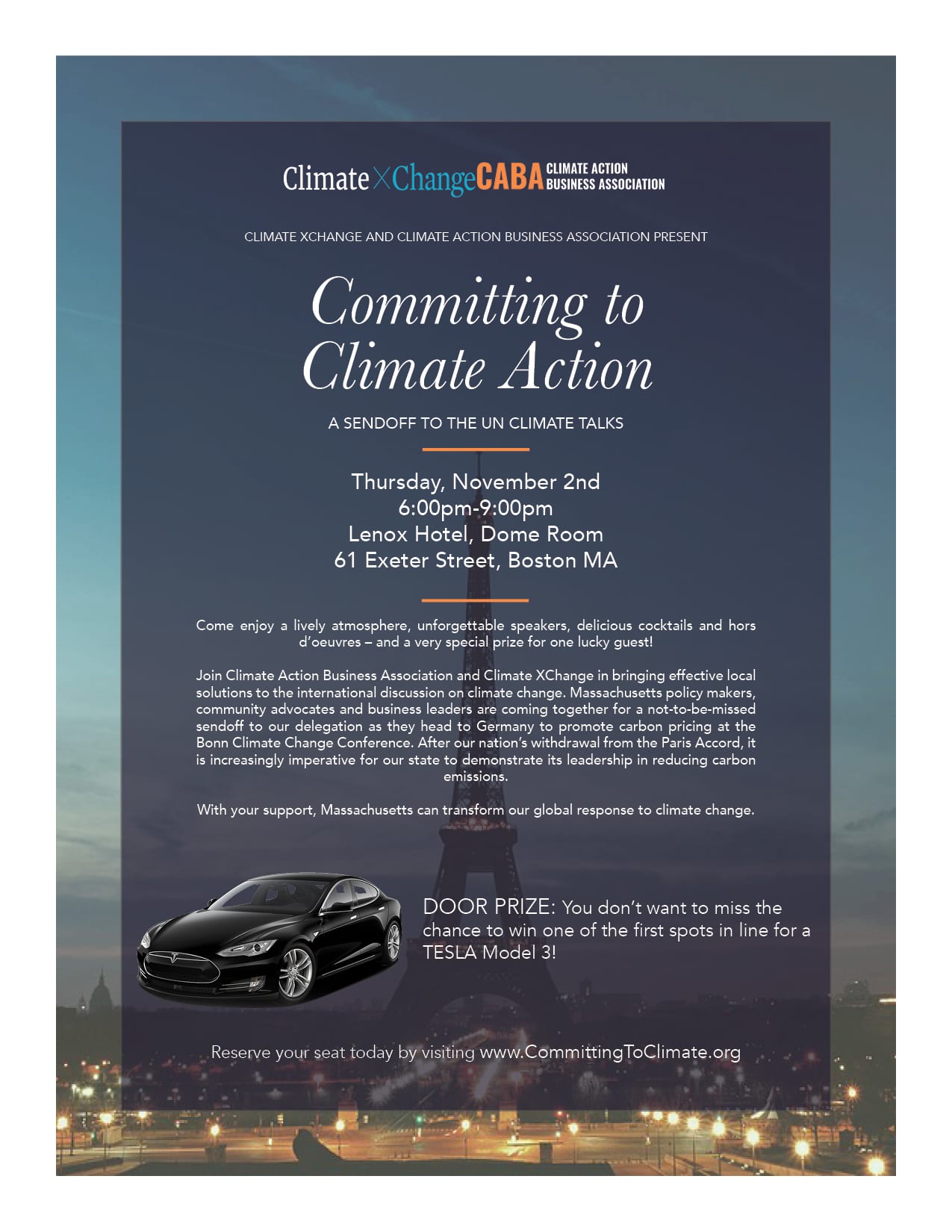 Committing to Climate Action: A Sendoff to the UN Climate Talks