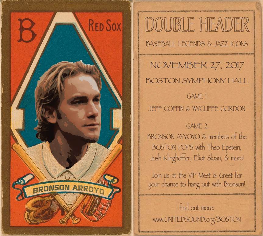 United Sound Presents “A Double Header: Baseball Legends and Jazz Icons at Boston Symphony Hall”