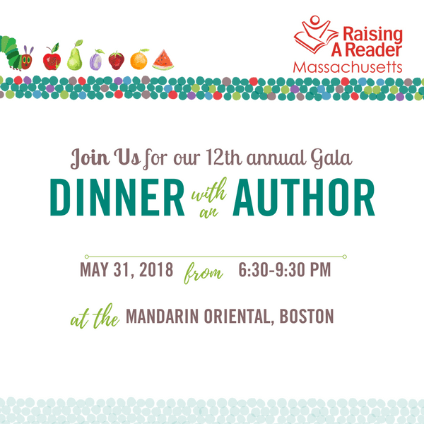 Dinner with an Author - Raising A Reader MA