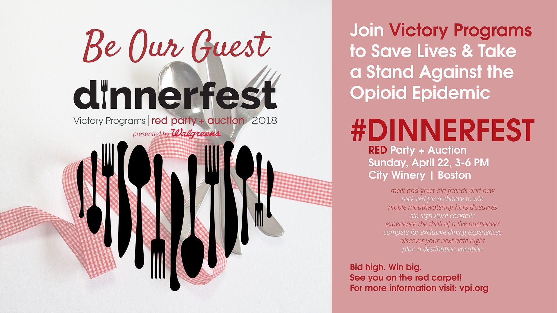 Dinnerfest RED Party + Auction