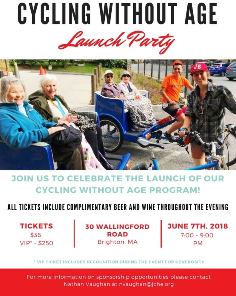 Cycling Without Age Launch Party