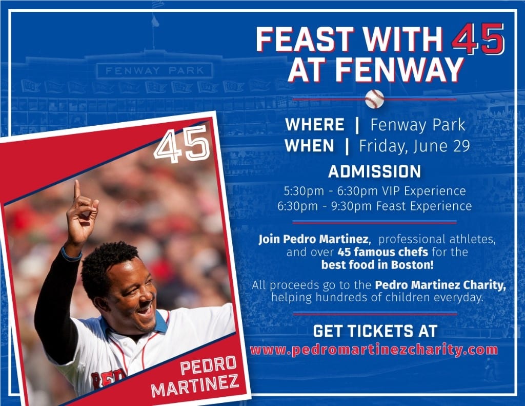 Pedro Martinez Charity Hosts "Feast With 45"