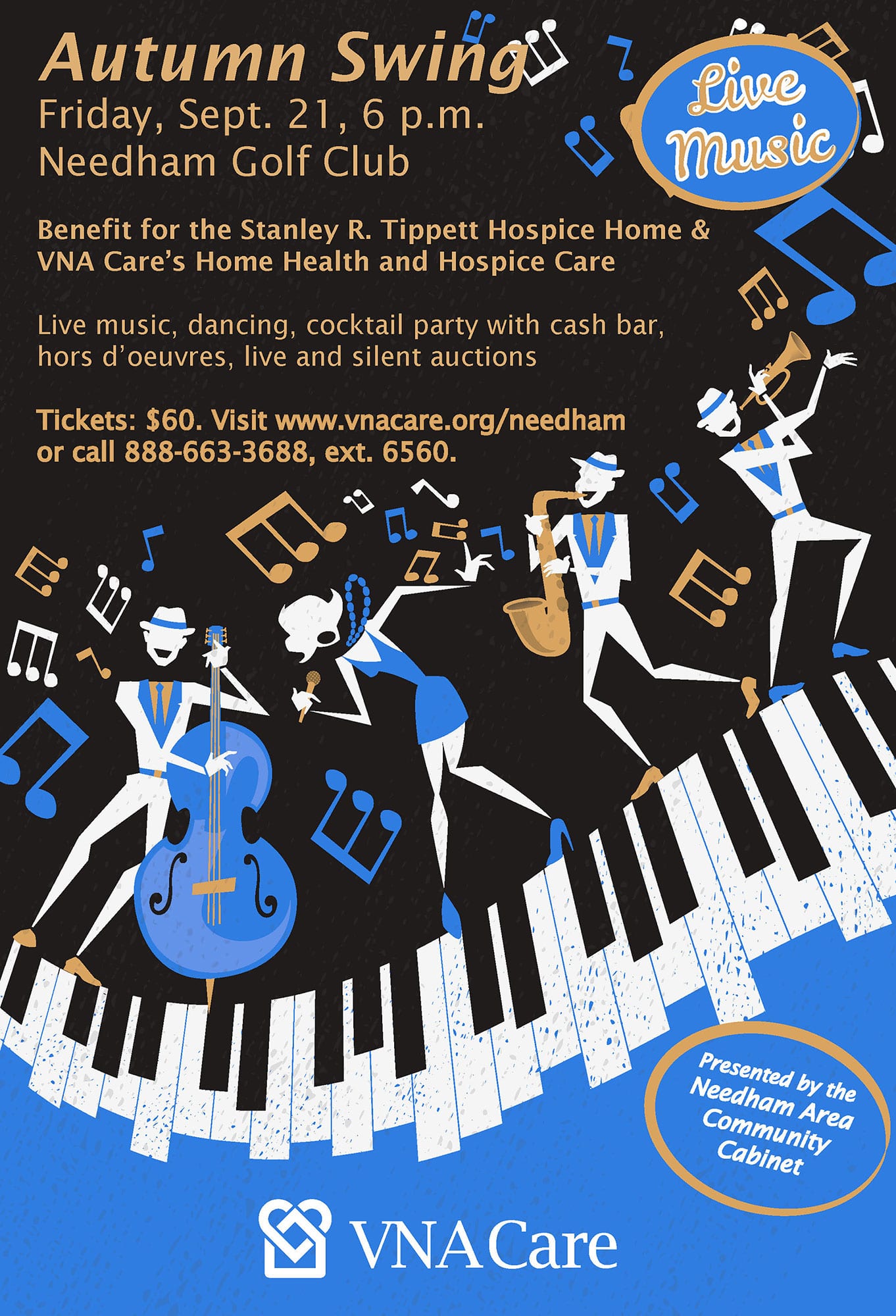 Autumn Swing to benefit VNA Care and the Tippett Hospice Home