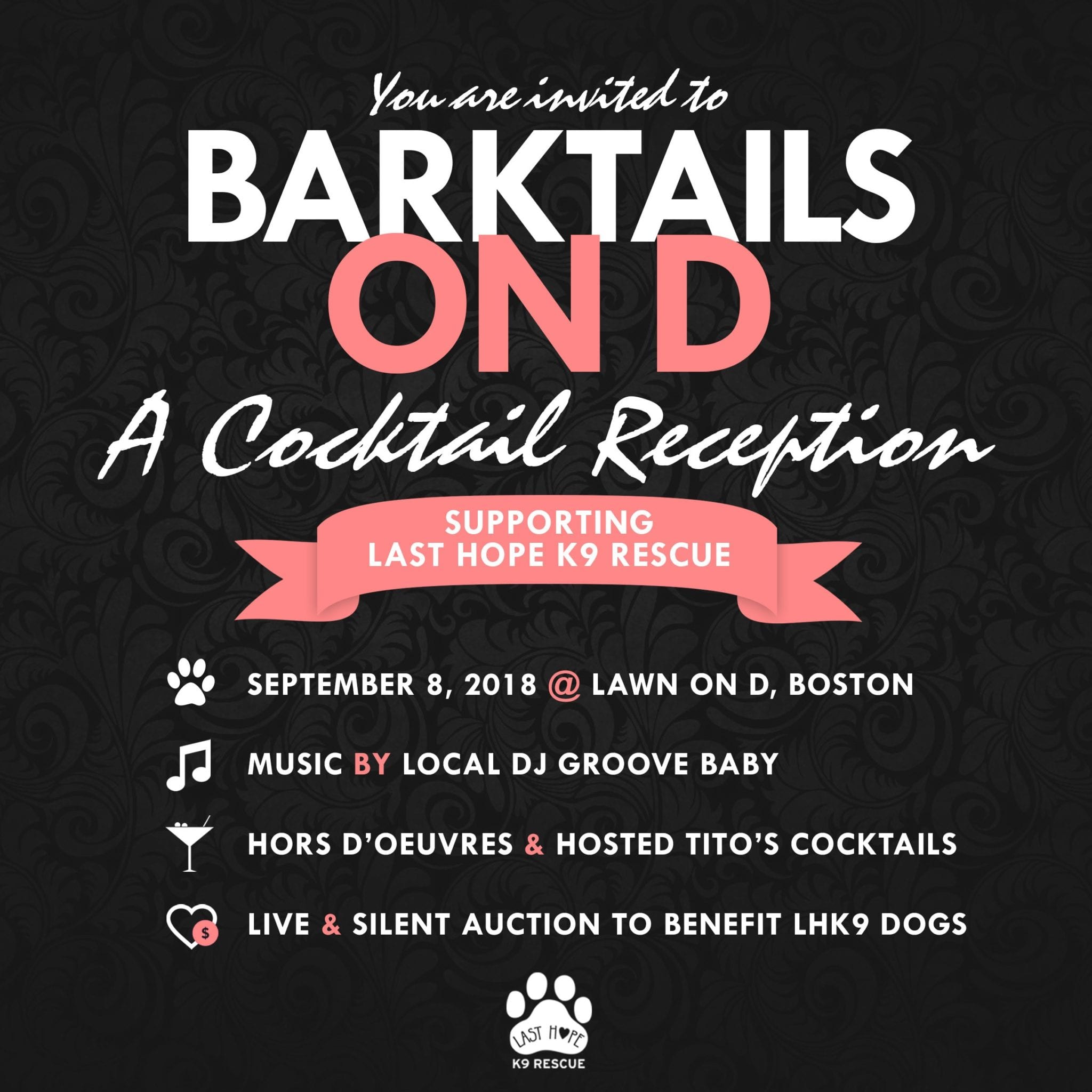 Barktails on D - A Cocktail Reception