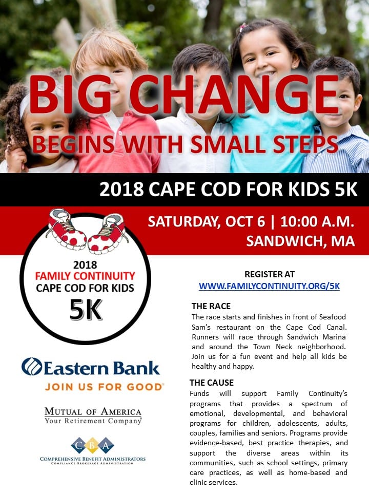 Cape Cod for Kids 5k