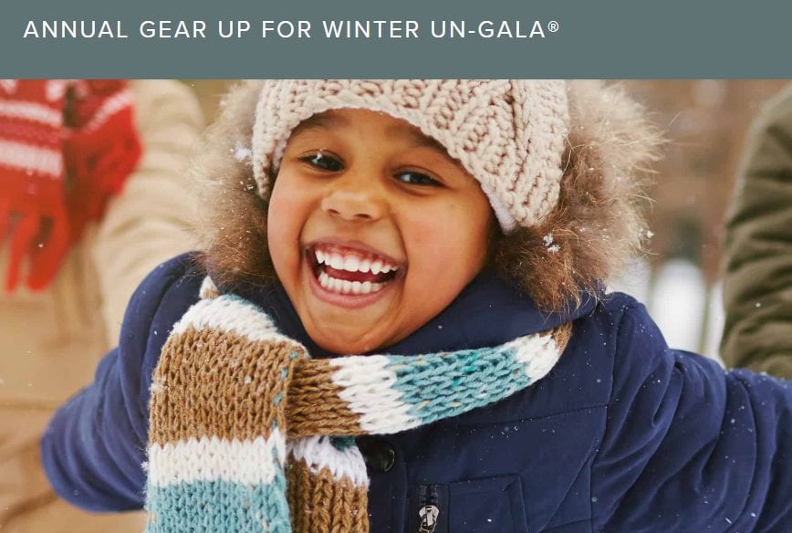 Annual Gear Up for Winter Un-Gala with Cradles to Crayons
