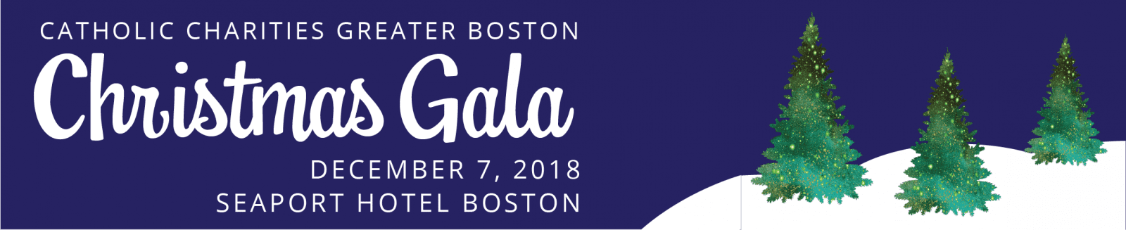 2018 Christmas Gala for Catholic Charities of Greater Boston