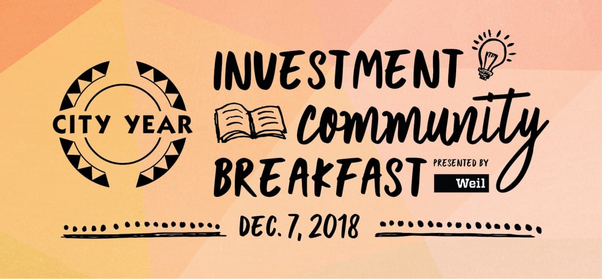 City Year Boston's Investment Community Breakfast