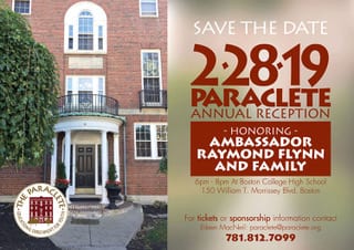 Paraclete Annual Reception