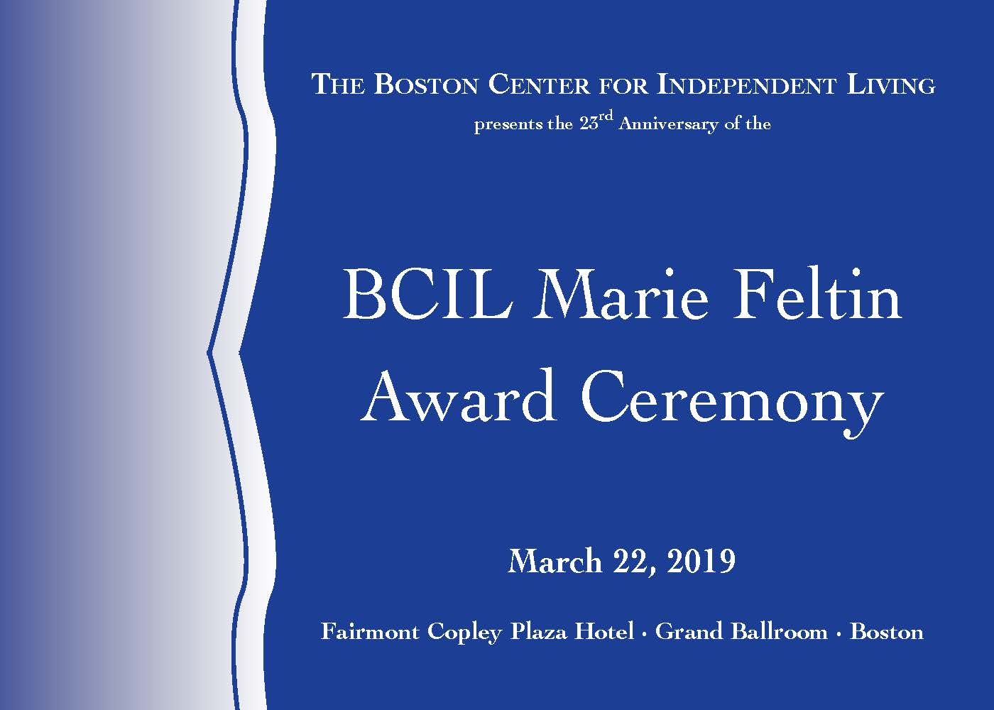 BCIL Marie Feltin Award Ceremony