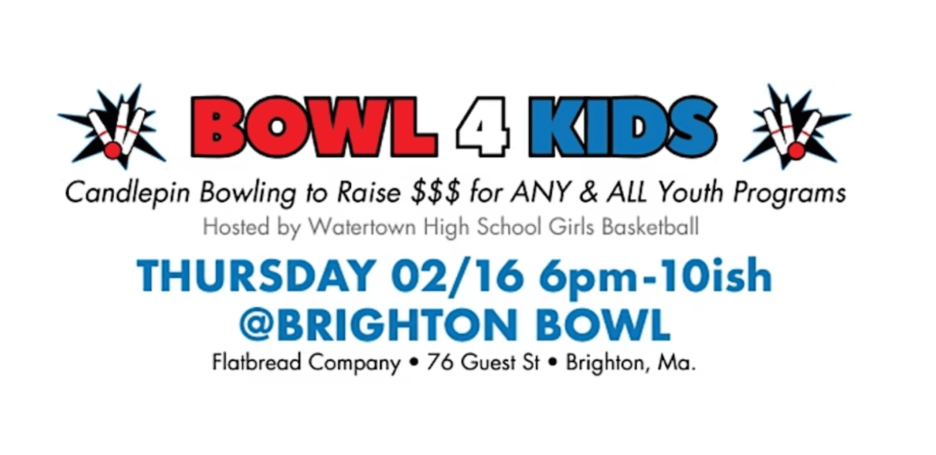 Bowl 4 Kids - Fundraiser for ANY & ALL Youth Programs