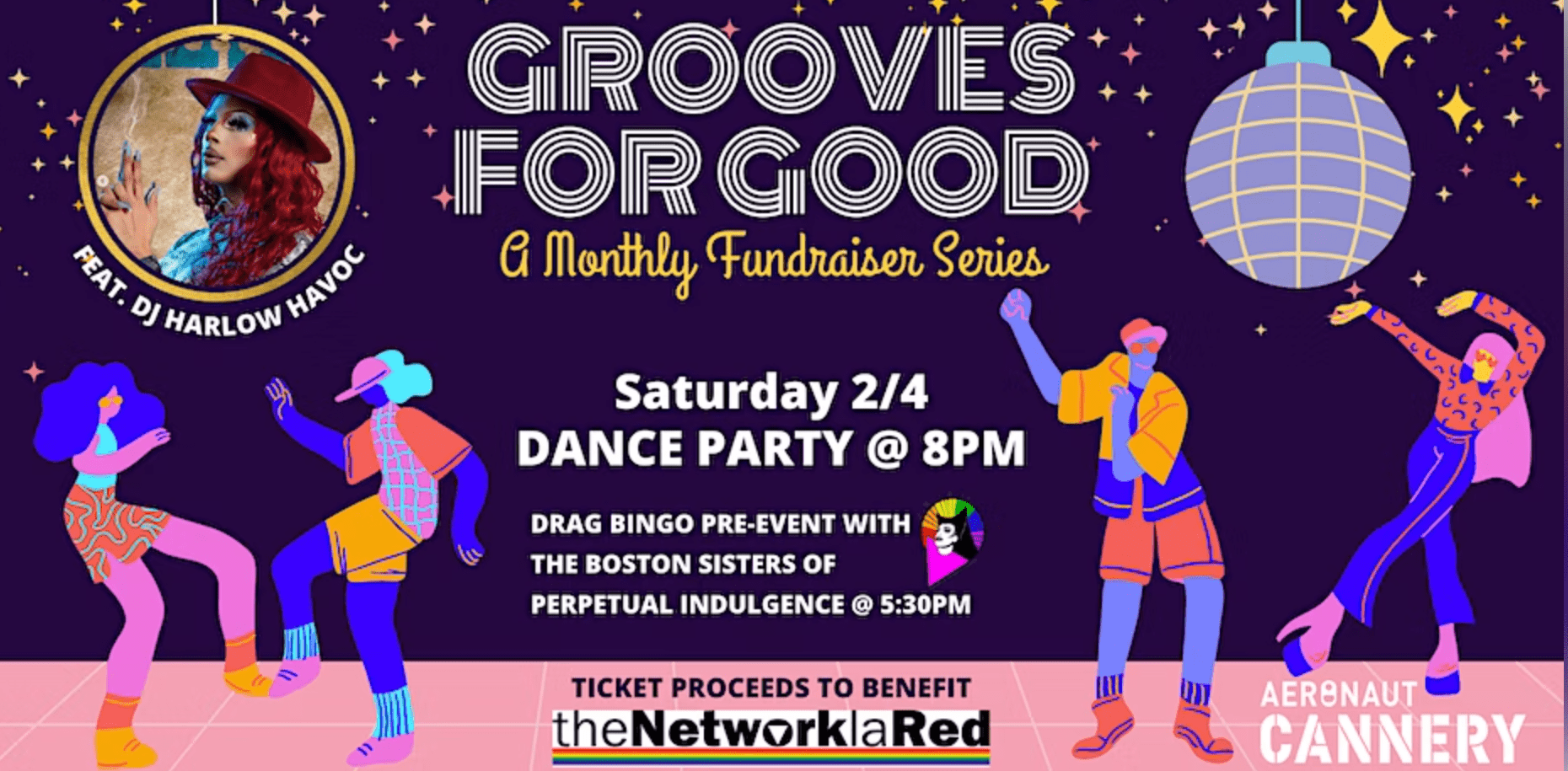 Grooves for Good ft. The Network la Red & DJ Harlow Havoc