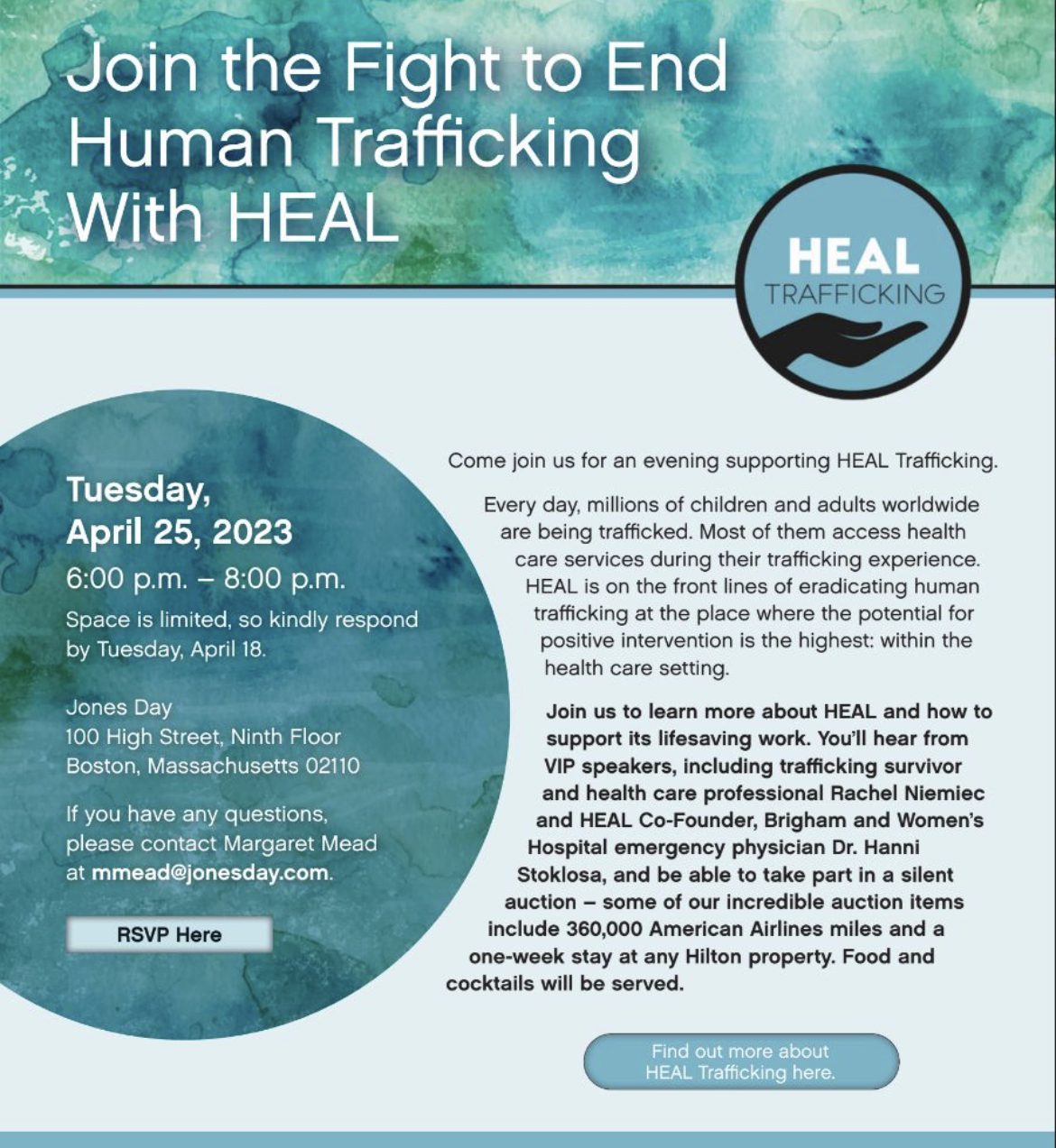 Join the Fight to End Human Trafficking with HEAL