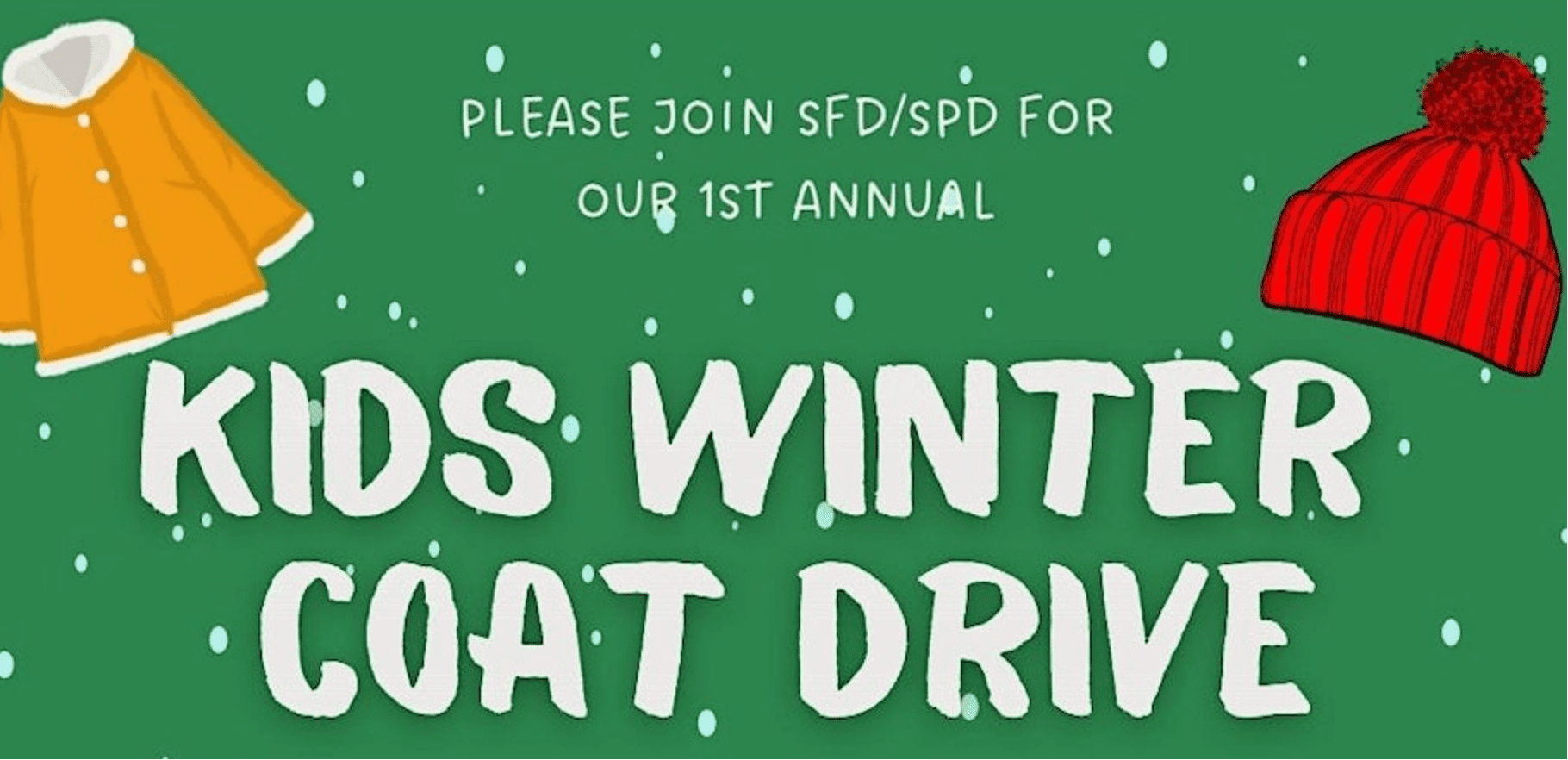 Kids Coat Drive & Ugly Sweater Party!