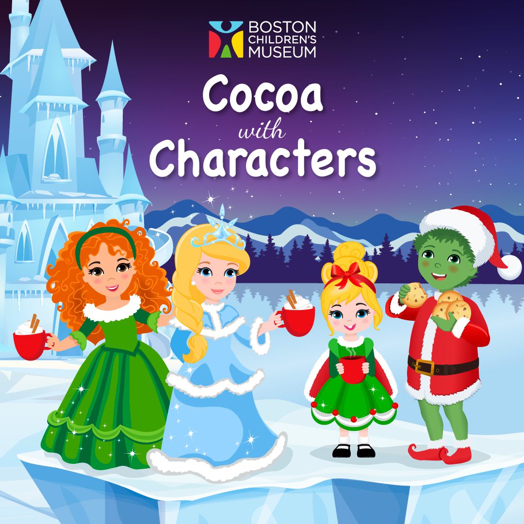 Cocoa with Characters at Boston Children's Museum